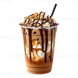 Caramel Ice Cream Coffee 💖🍹