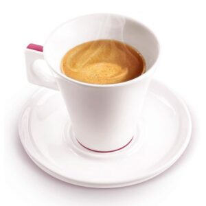 Nescafé Dolce Gusto 50ml Espresso Coffee Cup & Saucers Set Of 2